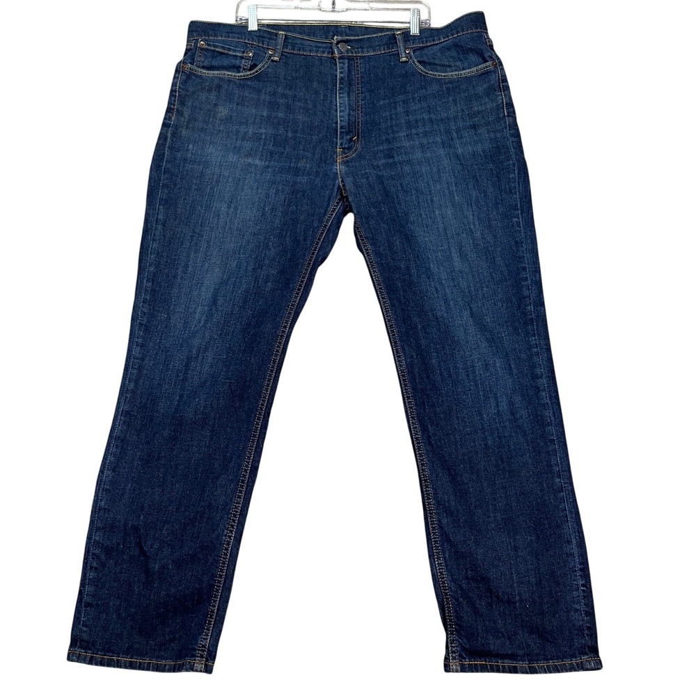 Levi's 541 Jeans Mens W40 L32 Dark Wash Denim Straight Fit Red Tab
